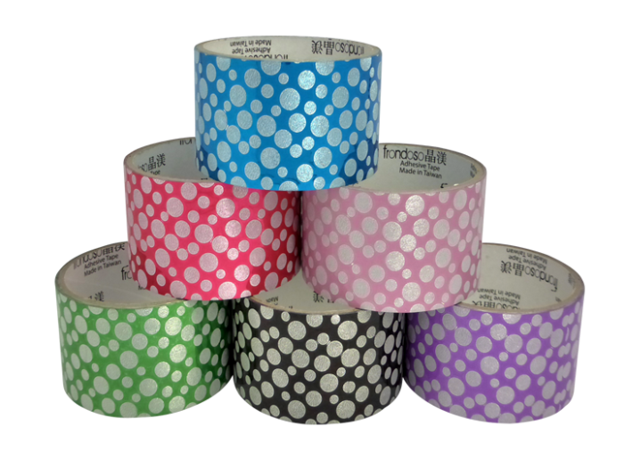 Dot Glitter Packing Tape